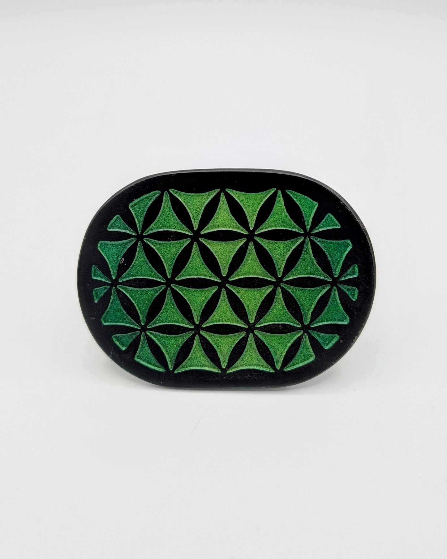 Flower of Life Belt Buckle
