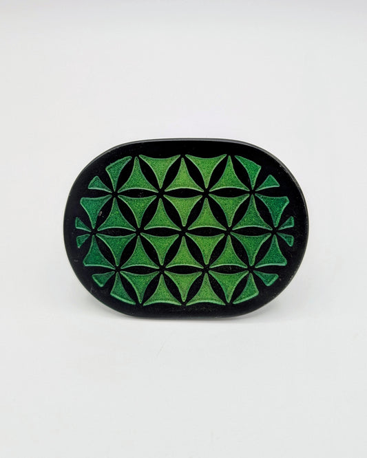 Flower of Life Belt Buckle